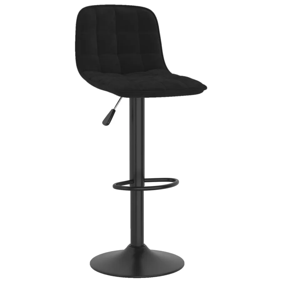 Tabouret de bar Noir Velours - 2