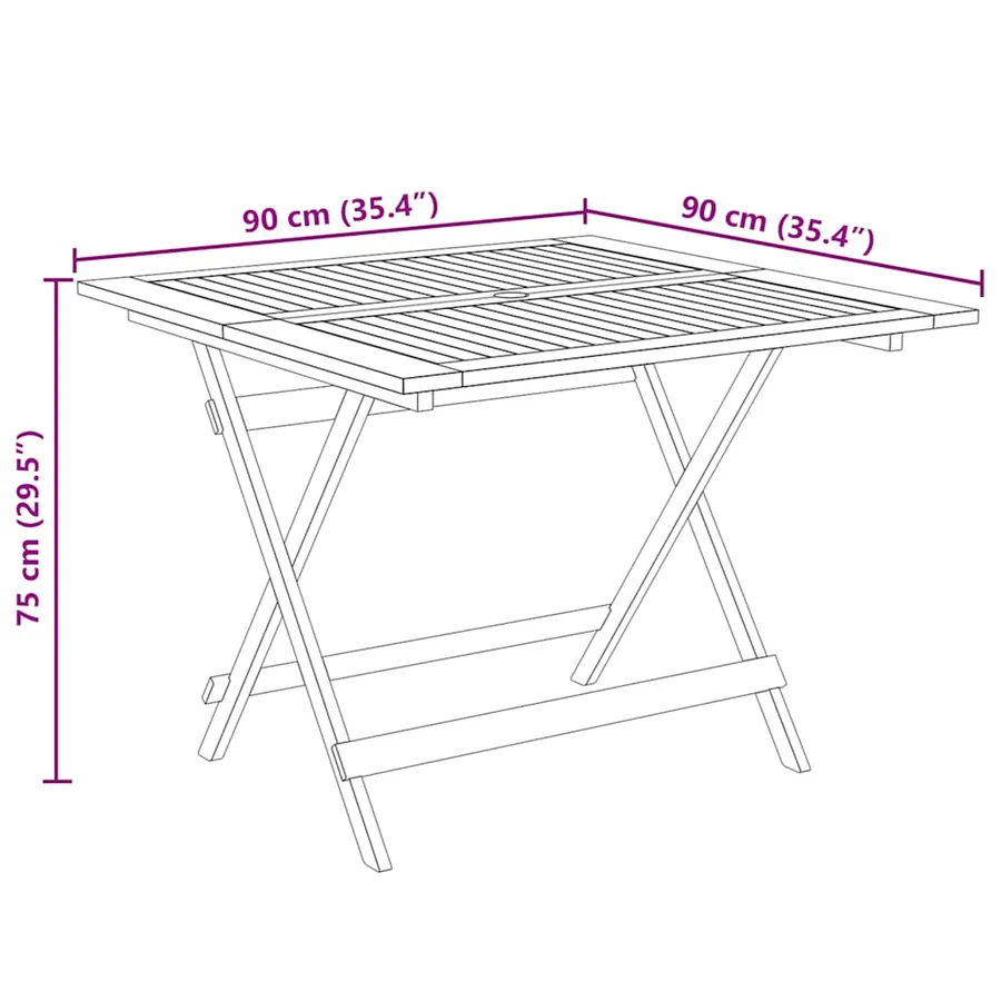 Ensemble à manger de jardin 5 pcs résine tressée et bois massif - 13
