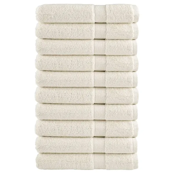 Serviettes de sauna de qualité supérieure SOLUND 10 pcs crème