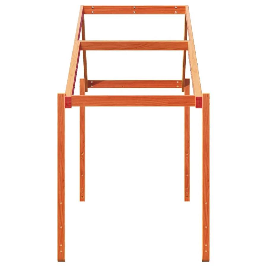 Toit de lit pour enfants 213x85,5x144,5 cm bois de pin massif - 5