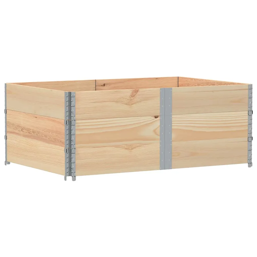 Jardinière 150x100 cm bois de pin massif - 2