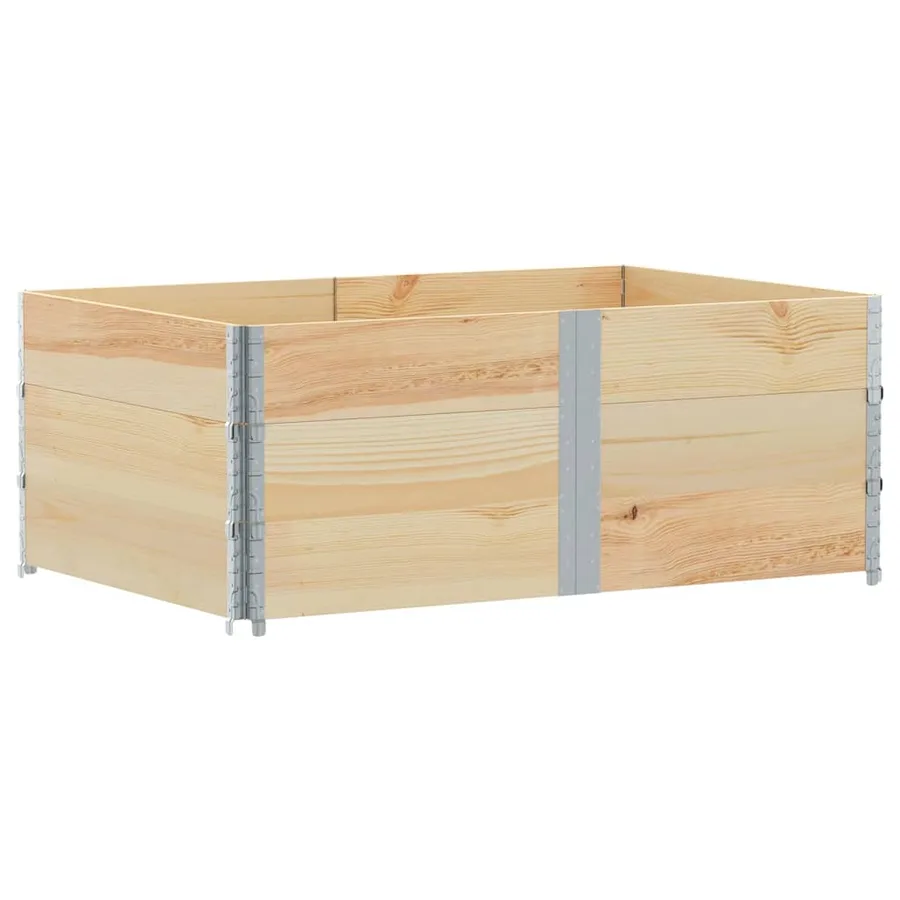 Jardinière 150x100 cm bois de pin massif - 5