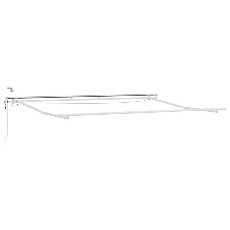 Auvent rétractable automatique avec LED anthracite et blanc - 7