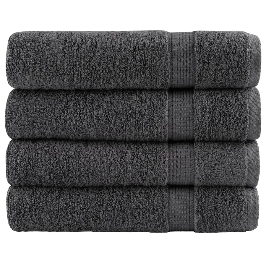 Essuie-mains de qualité supérieure SOLUND 4 pcs anthracite