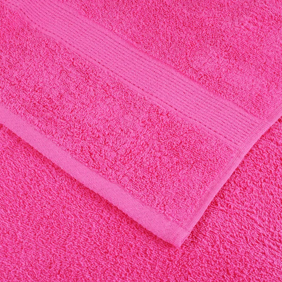 Serviettes de toilette Premium SOLUND 10 pièces Rose 30 x 30 cm 600 g/m² - 7