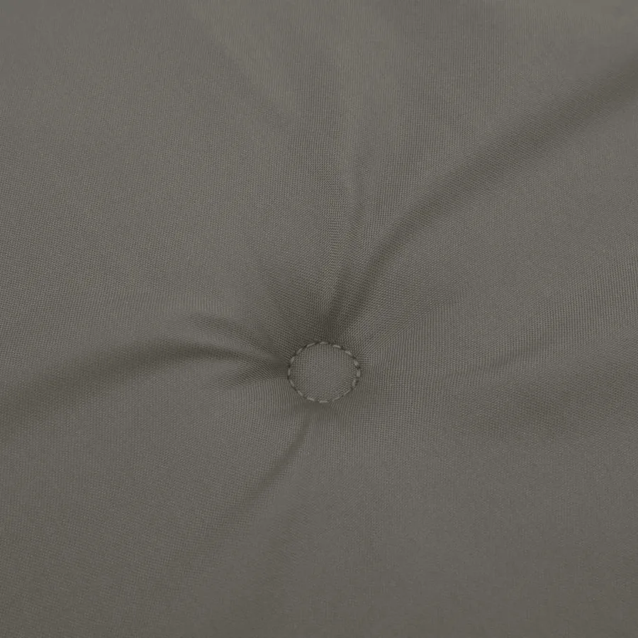 Coussin de banc de jardin gris foncé mélangé 180x50x7 cm tissu - 6