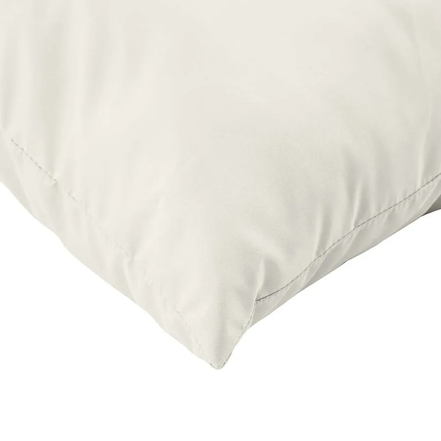 Coussins de palette lot de 3 crème mélangé tissu - 7