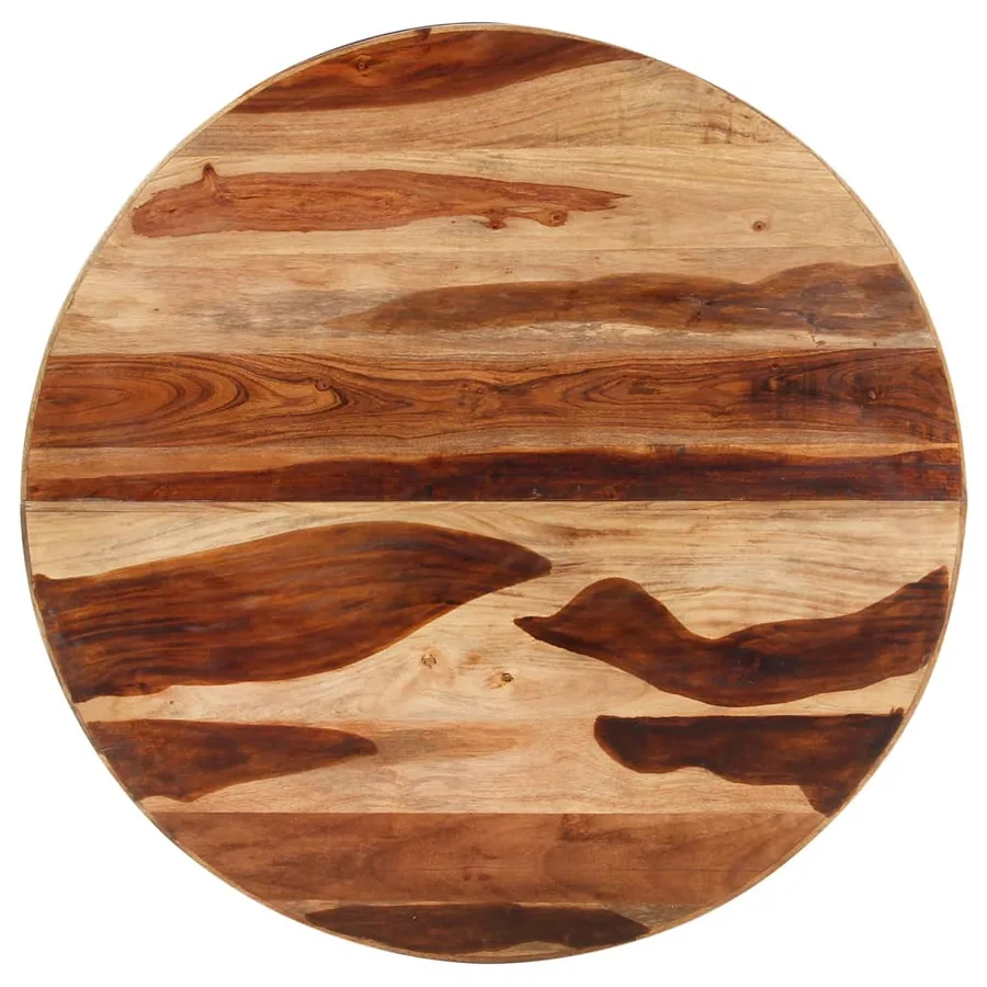 Table de salle à manger 100x100x75 cm Bois d'acacia - 4