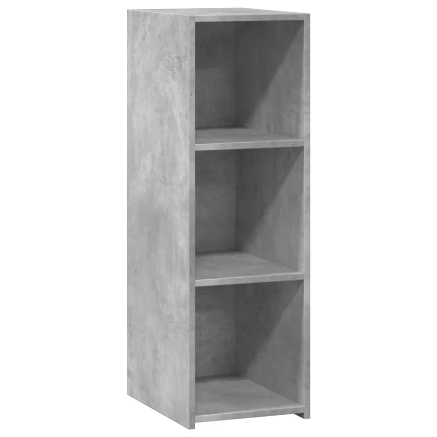 Buffet gris béton 30x41x93 cm bois d'ingénierie - 2