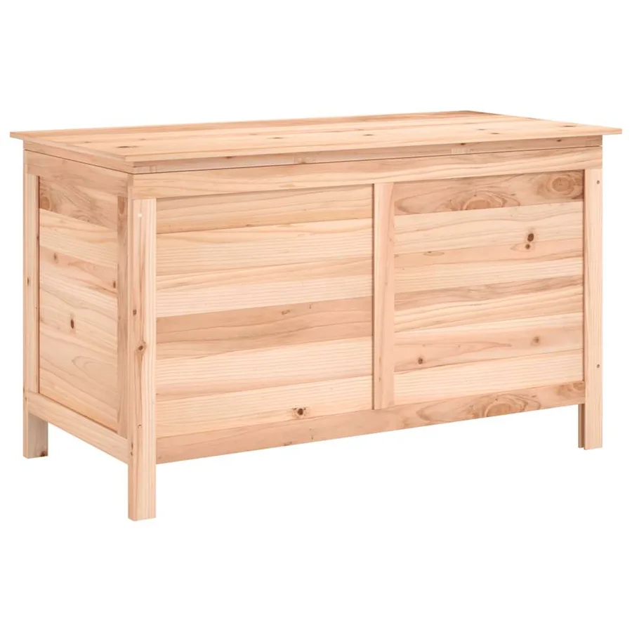 Boîte à coussins d'extérieur 99x50x56,5 cm bois de sapin massif - 2