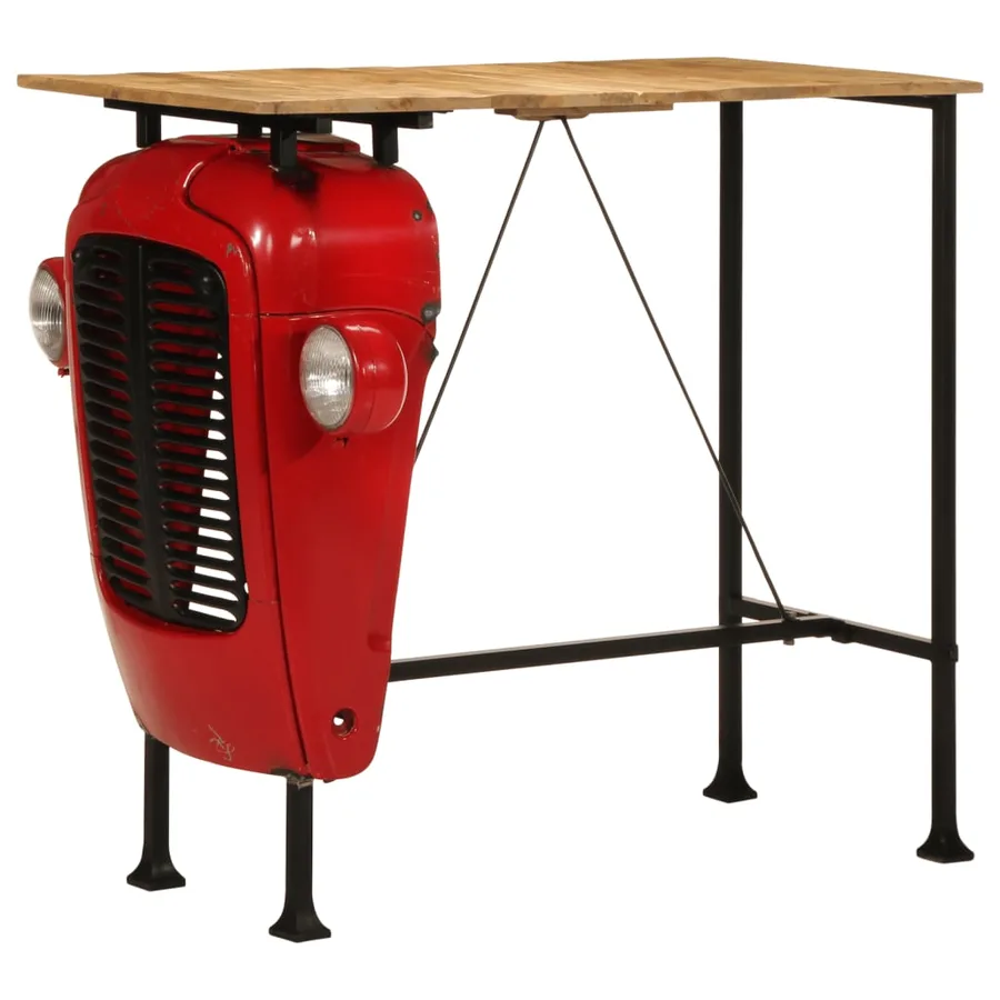 Ensemble de bar 5 pcs bois de manguier massif - 2