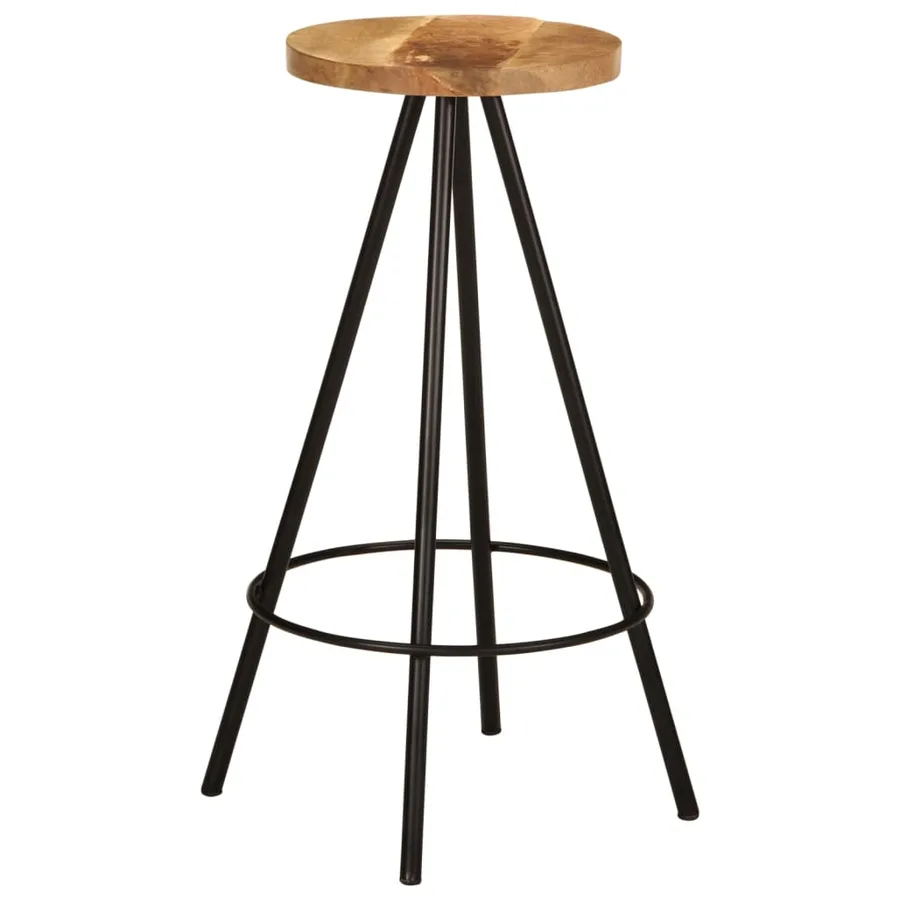 Ensemble de bar 5 pcs bois de manguier massif - 8