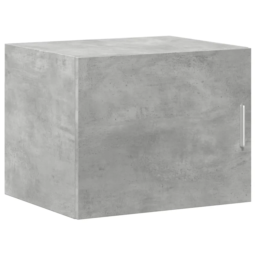 Armoire murale gris béton 50x42,5x40 cm bois d'ingénierie - 2