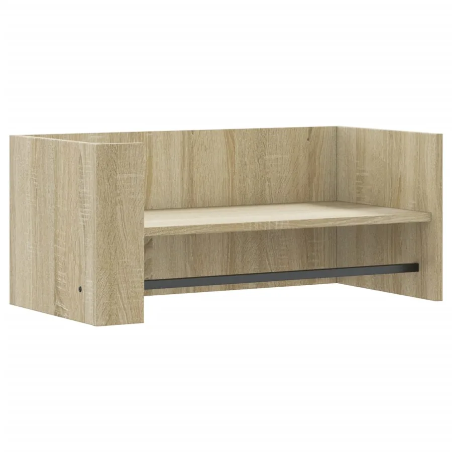 Étagère murale chêne sonoma 70,5x35x30,5 cm bois d'ingénierie - 2
