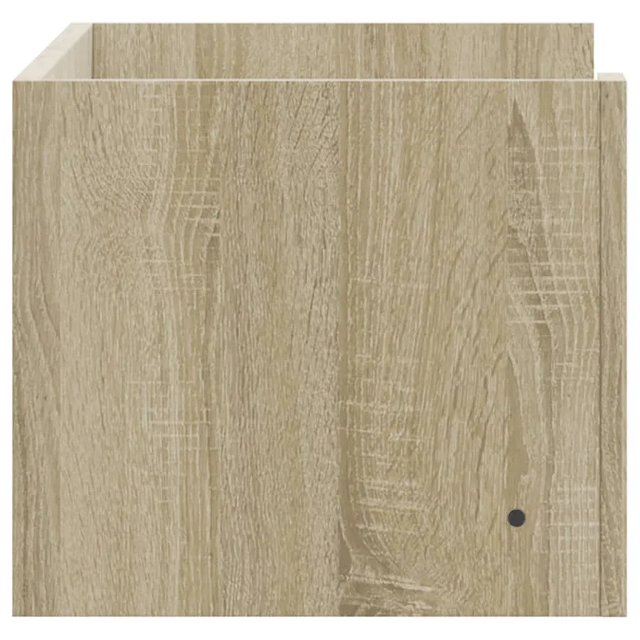 Étagère murale chêne sonoma 70,5x35x30,5 cm bois d'ingénierie - 5