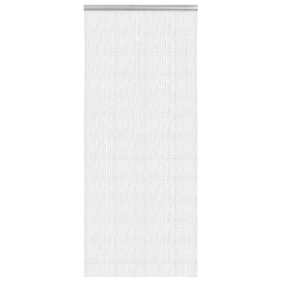 Moustiquaire de porte à chaîne 90x212 cm aluminium - 2