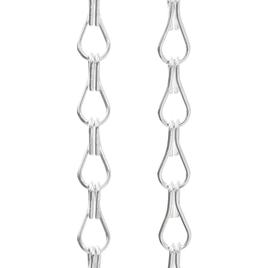 Moustiquaire de porte à chaîne 56x186 cm aluminium - 4