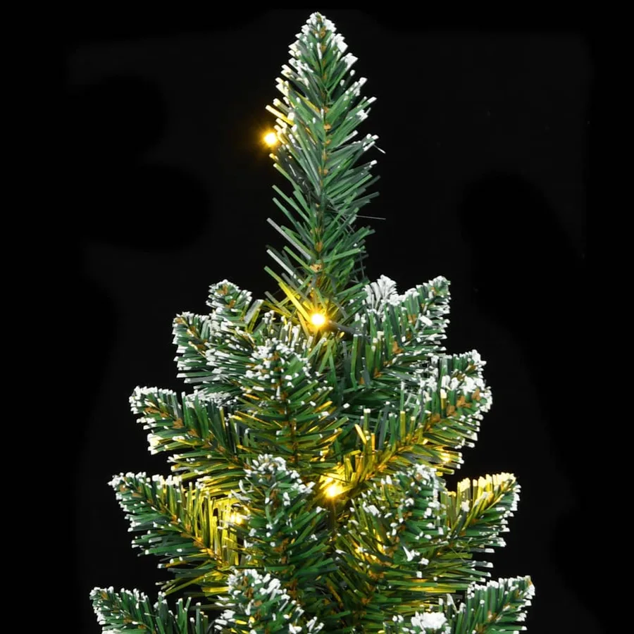 Sapin de Noël artificiel mince 300 LED 240 cm - 7