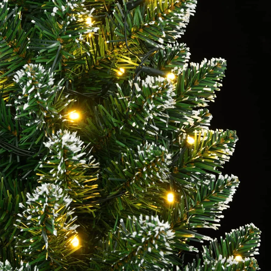 Sapin de Noël artificiel mince 300 LED 240 cm - 8