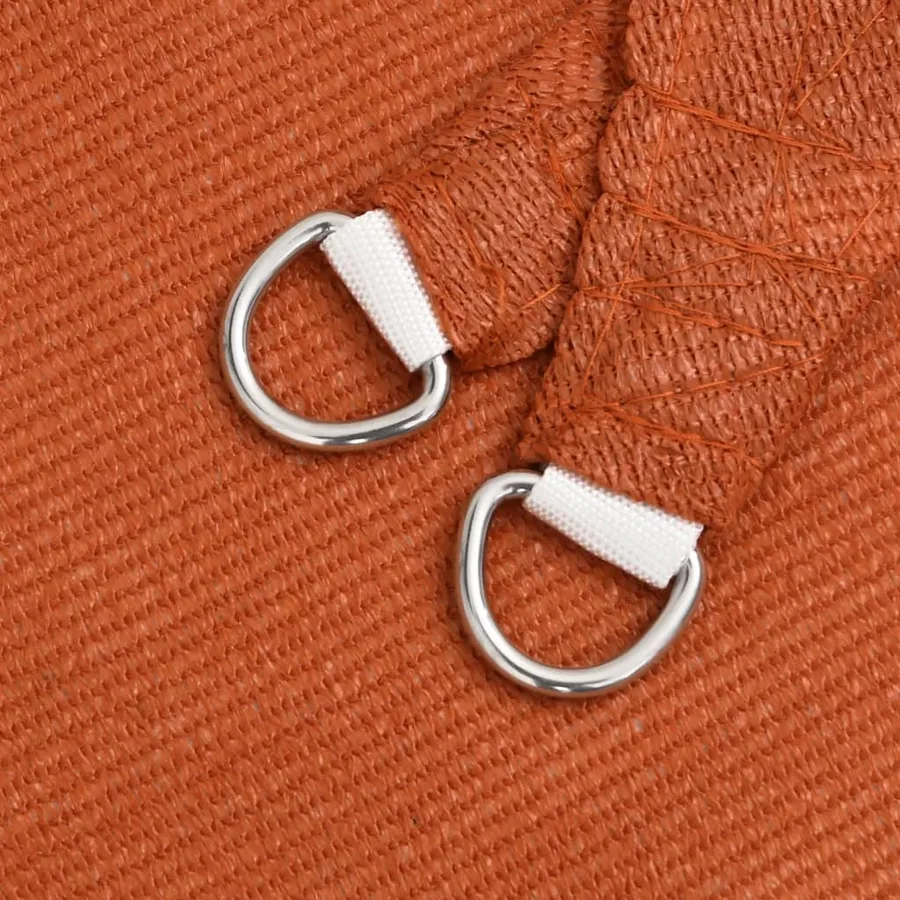 Voile d'ombrage 160 g/m² Orange 3x4 m PEHD - 6