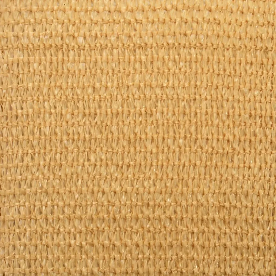 Voile d'ombrage 160 g/m² rectangulaire sable 2,5x4 m PEHD - 9