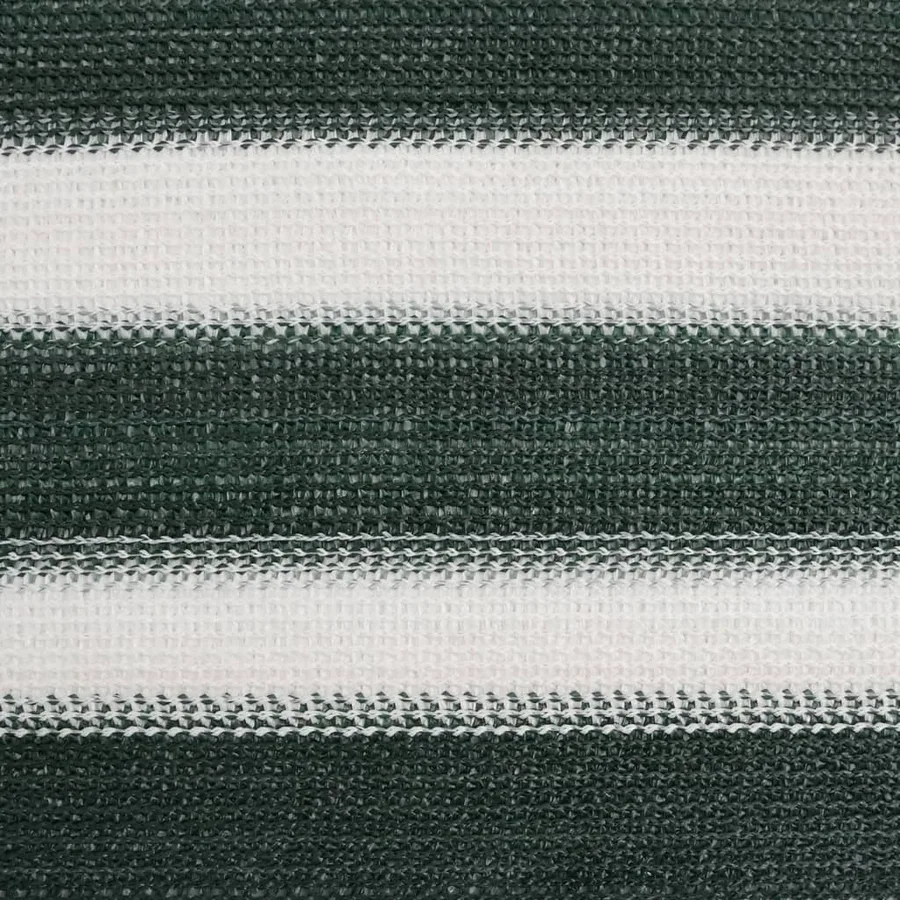 Filet brise-vue vert et blanc 2x10 m PEHD 150 g/m² - 6