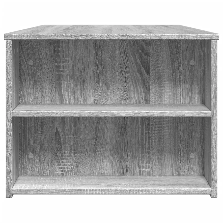 Table basse sonoma gris 102x55x42 cm bois d'ingénierie - 5