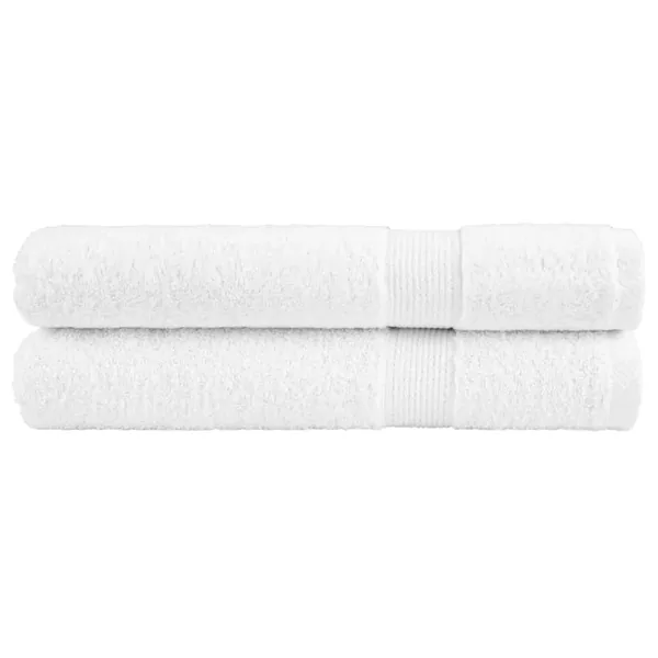 Serviettes de sauna de qualité supérieure SOLUND 2 pcs blanc