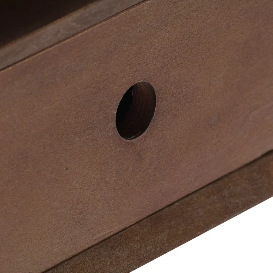 Meuble TV 110x35x50 cm Bois d'acacia solide - 5
