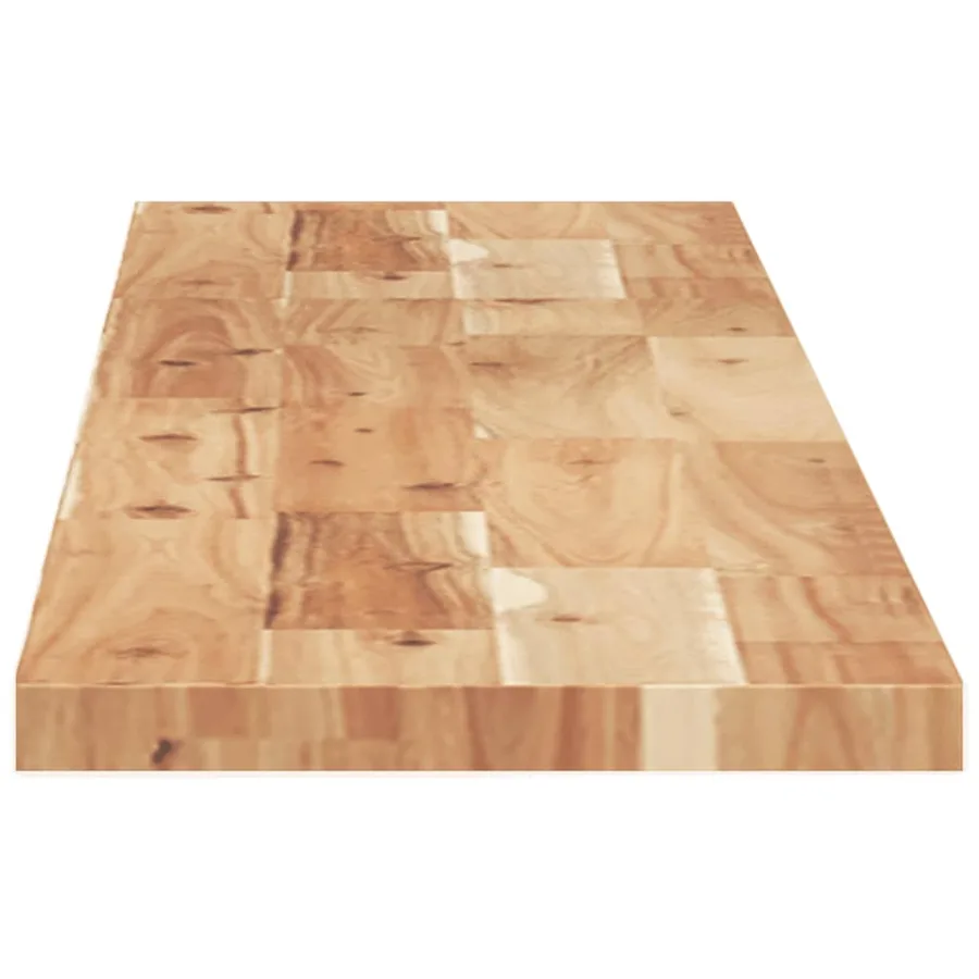 Étagères flottantes 2 pcs 120x20x2 cm acacia massif à l'huile - 5
