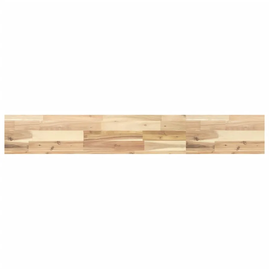 Étagères flottantes 4 pcs 120x20x4 cm acacia massif non traité - 7
