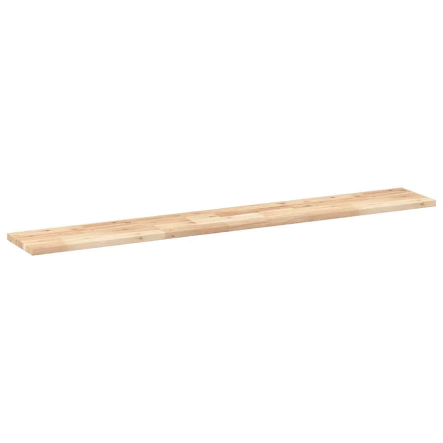 Étagères flottantes 4 pcs 140x20x2 cm acacia massif non traité - 3