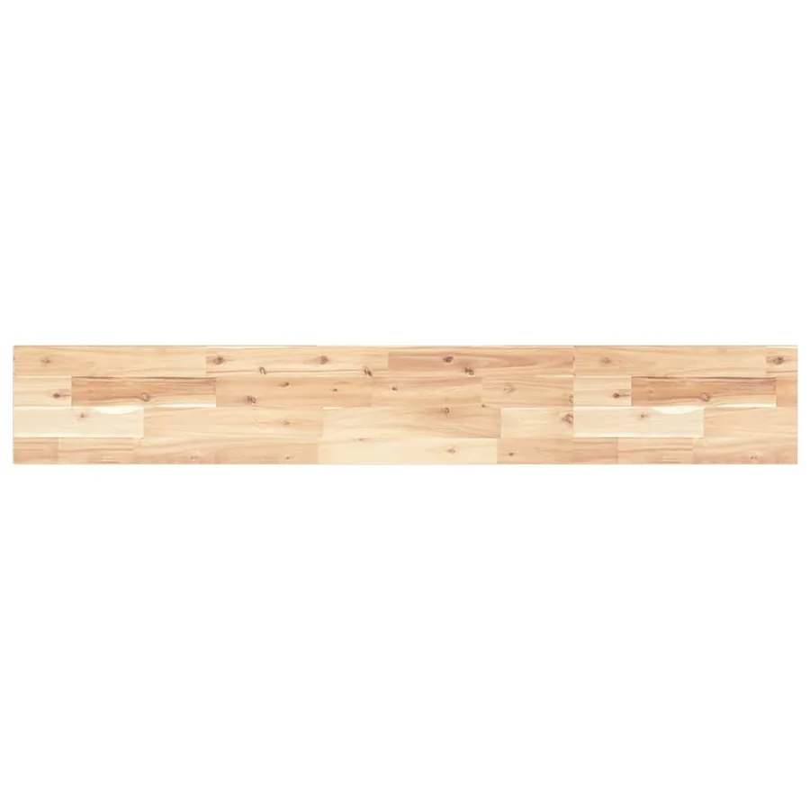 Étagères flottantes 4 pcs 140x20x2 cm acacia massif non traité - 7