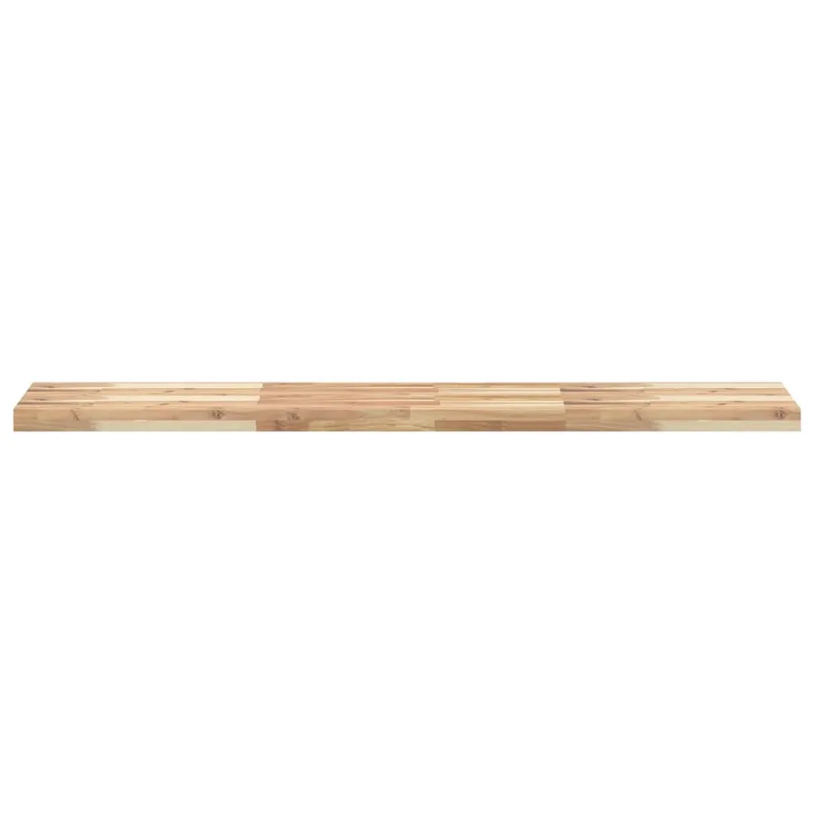 Étagères flottantes 4 pcs 120x30x4 cm acacia massif non traité - 4