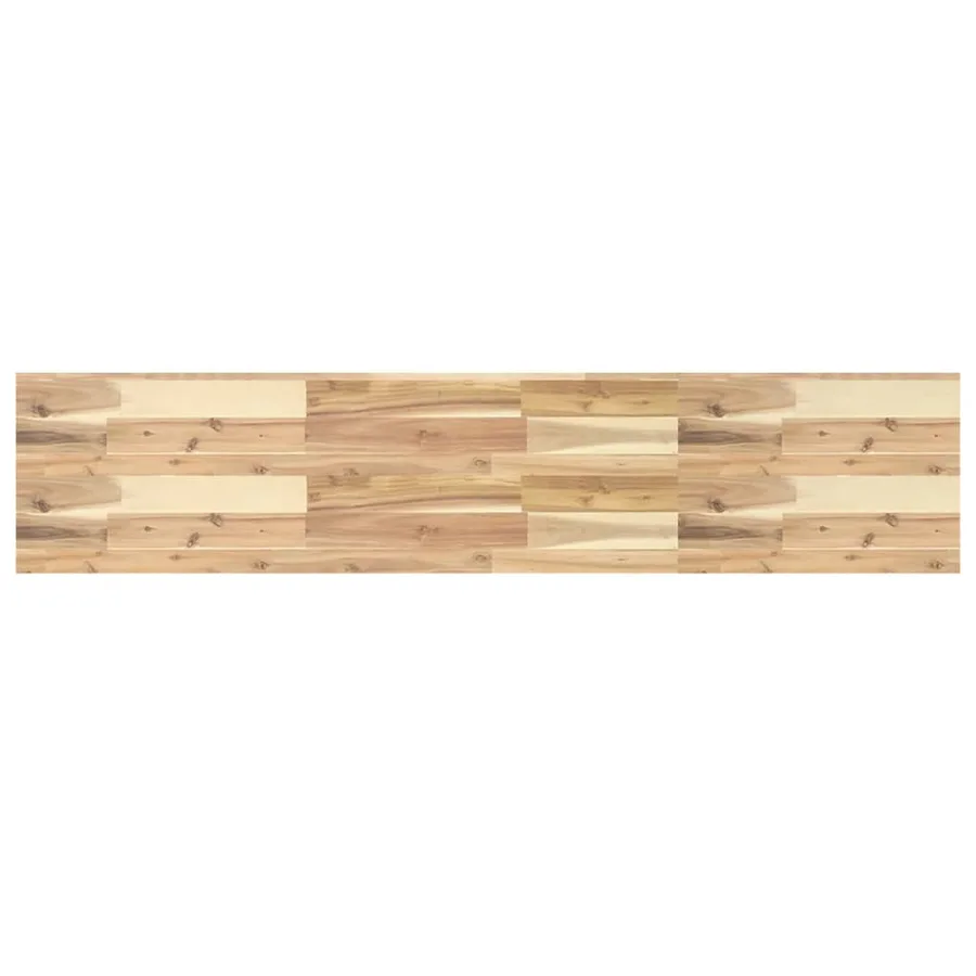 Étagères flottantes 2 pcs 120x30x4 cm acacia massif non traité - 7