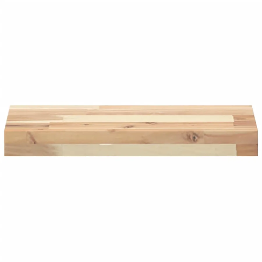 Étagères flottantes 4 pcs 60x20x4 cm acacia massif non traité - 4