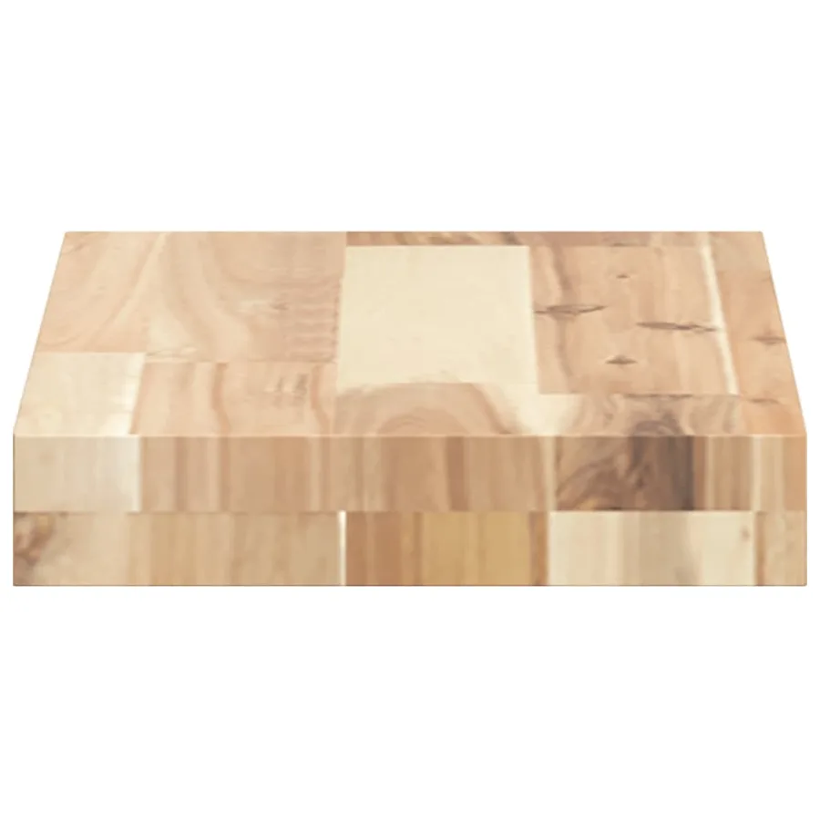 Étagères flottantes 4 pcs 60x20x4 cm acacia massif non traité - 5