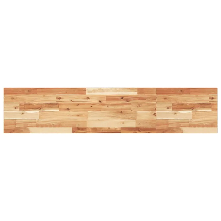 Étagères flottantes 2 pcs 140x30x2 cm acacia massif à l'huile - 7