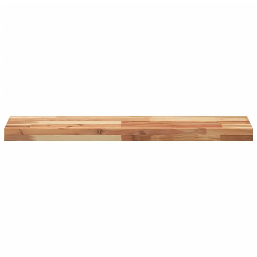 Étagères flottantes 4 pcs 100x20x4 cm acacia massif à l'huile - 4