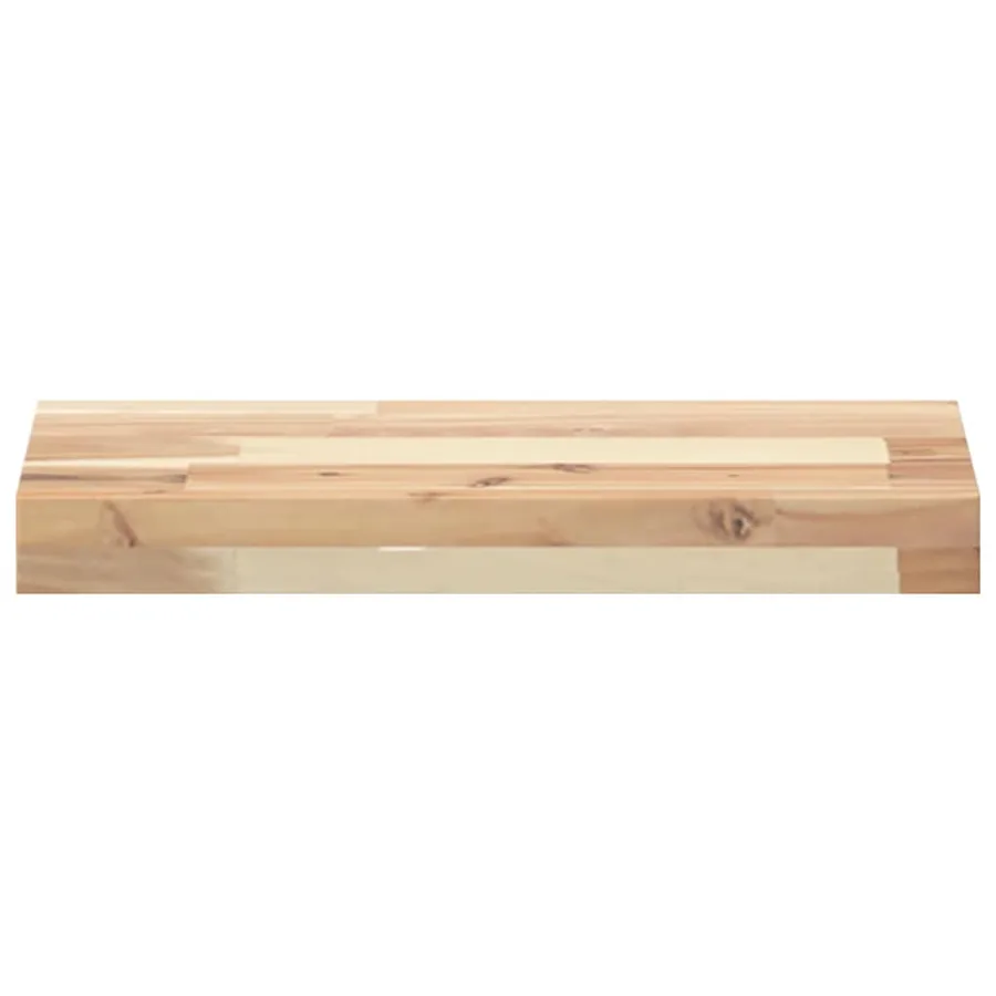 Étagères flottantes 3 pcs 40x20x4 cm acacia massif non traité - 4
