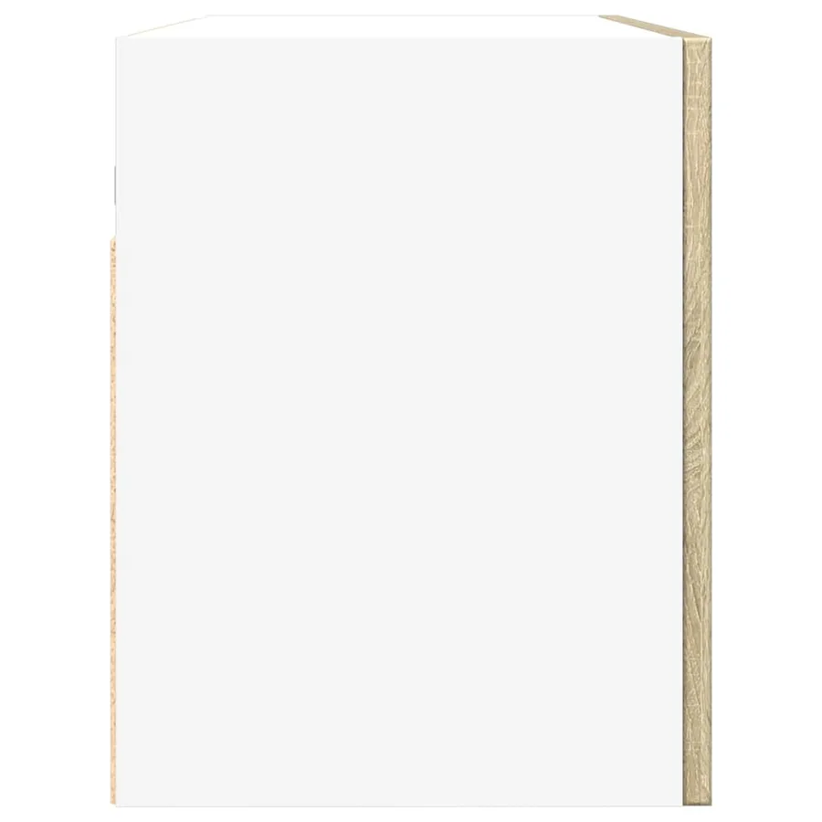 Armoire suspendue "Lyon" Chêne Sonoma 60 x 31 x 40 cm Bois d'ingénierie - 6