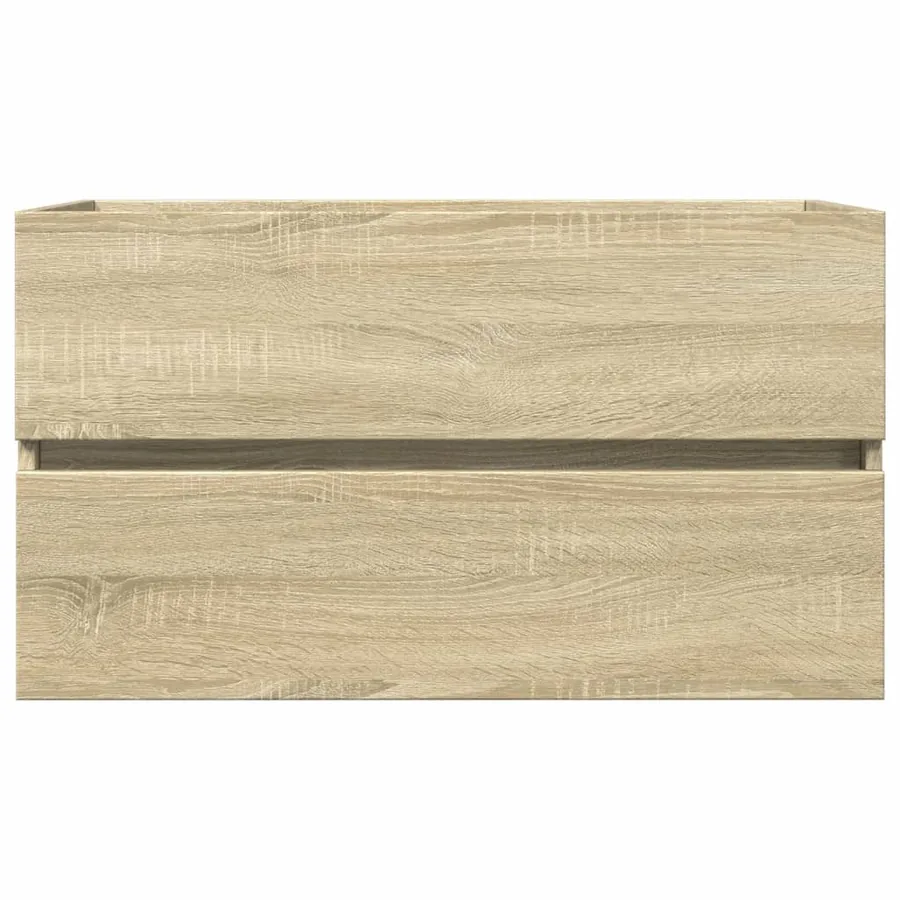 Armoire d'évier chêne sonoma 80x38,5x45 cm Bois d'ingénierie - 4