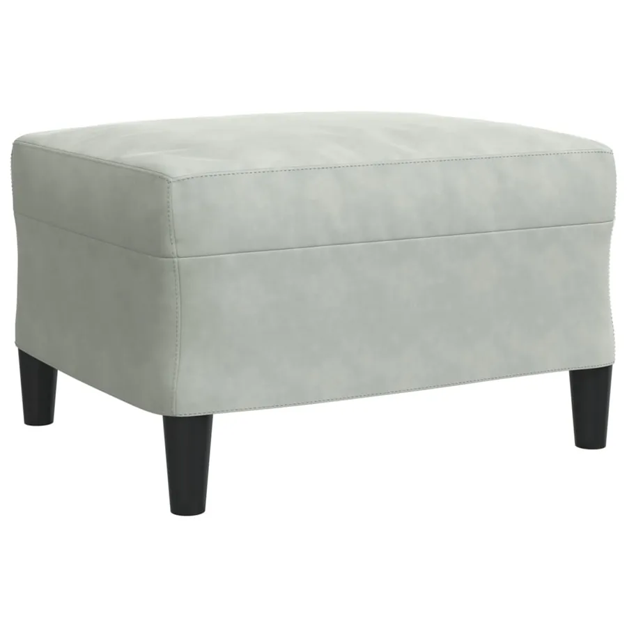 Ensemble de canapés 4 pcs et coussins et traversins velours - 7