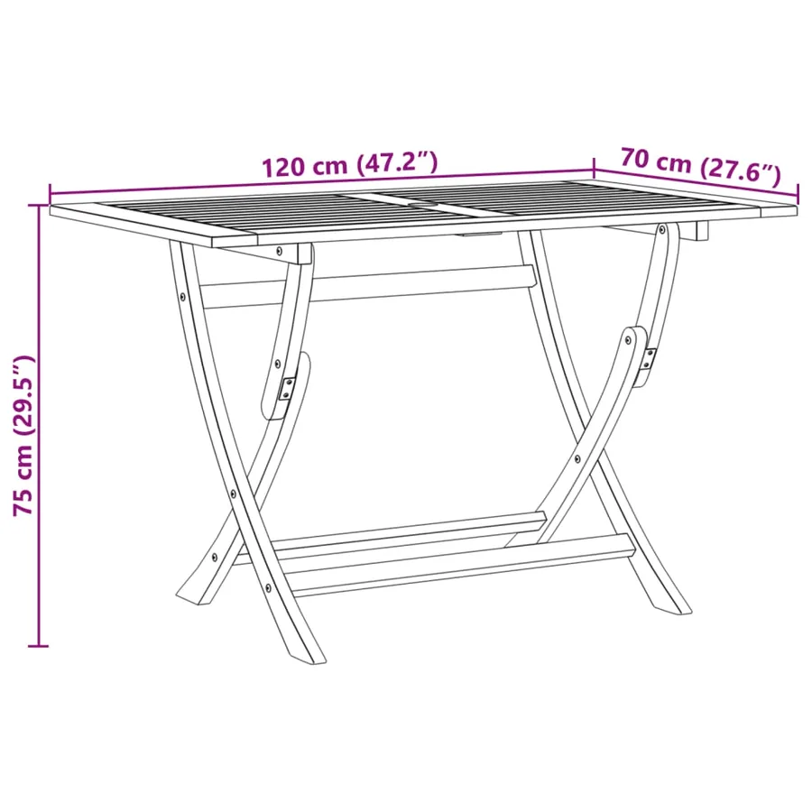 Ensemble à manger de jardin 5 pcs résine tressée et bois massif - 13