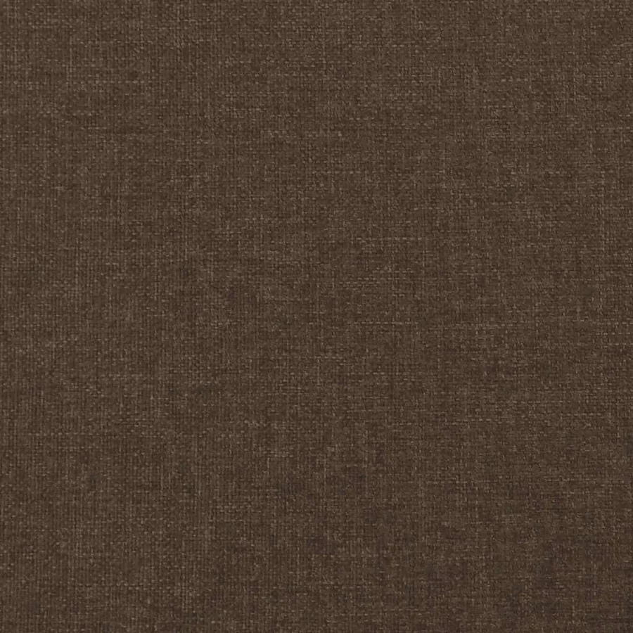 Sommier à lattes de lit et matelas marron foncé 120x190cm tissu - 9