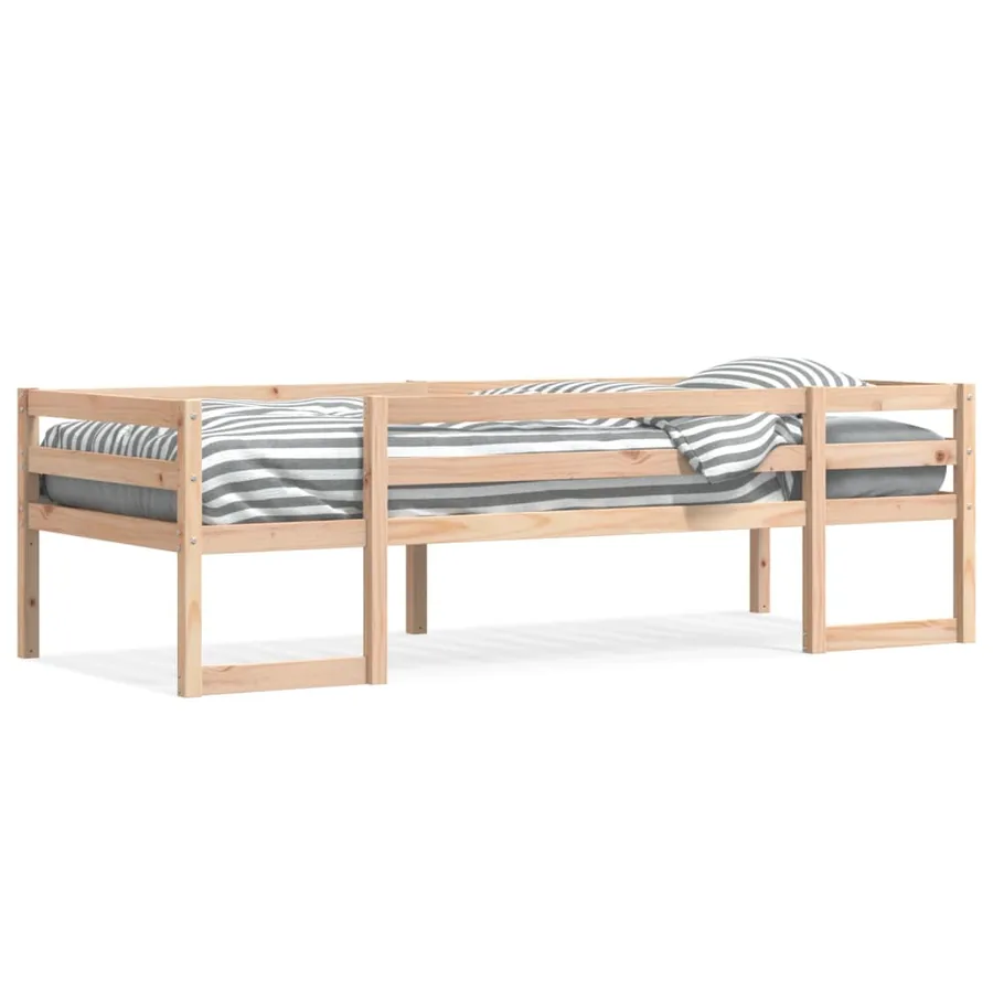 Cadre de lit pour enfants sans matelas 80x200 cm pin massif - 2