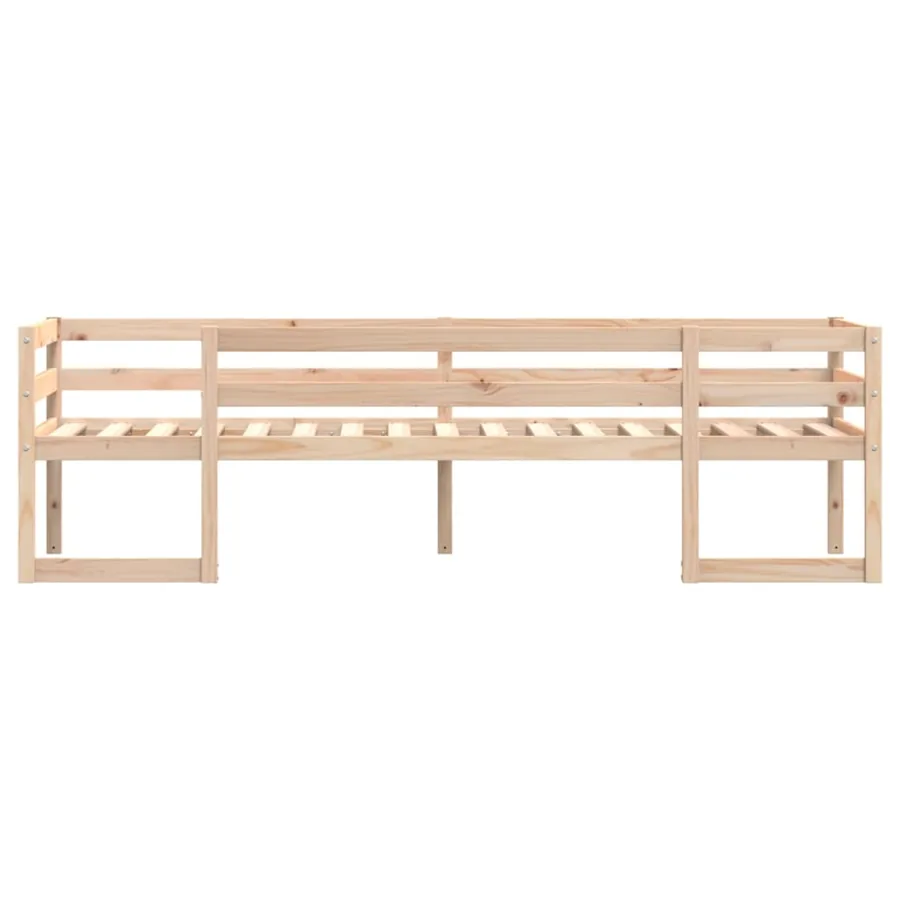 Cadre de lit pour enfants sans matelas 80x200 cm pin massif - 5
