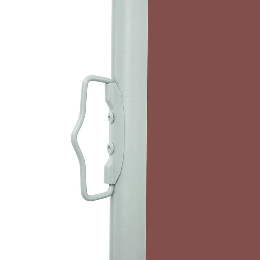 Auvent latéral rétractable 120 x 300 cm Marron - 9