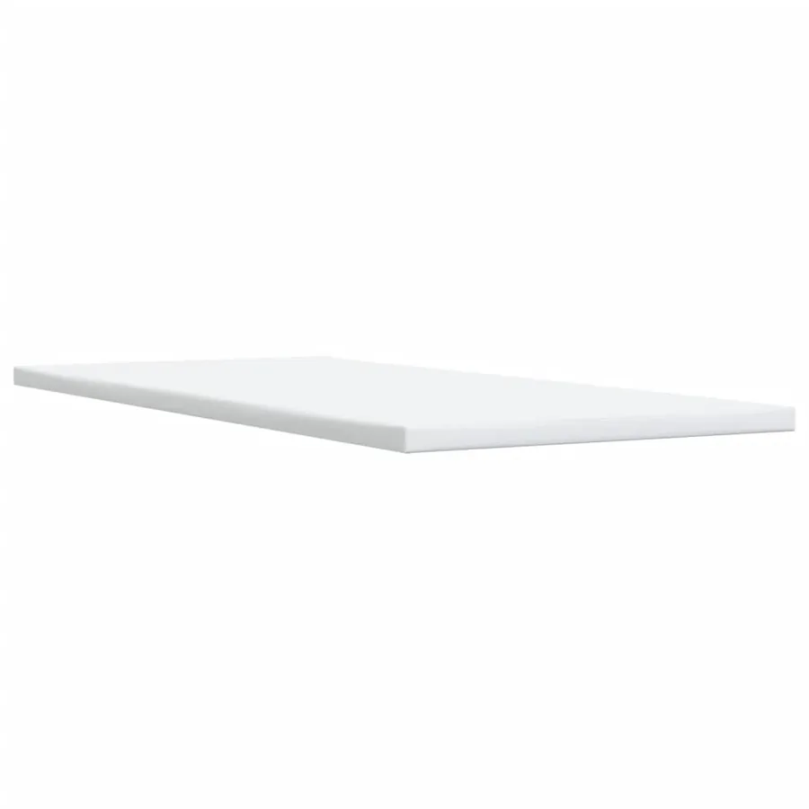 Sommier à lattes de lit avec matelas Gris clair 100x200cm Tissu - 10