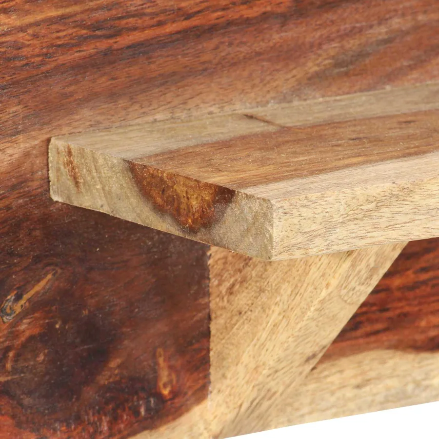 Ensemble de meuble TV avec tiroir Marron 120 x 30 x 39 cm bois - 7